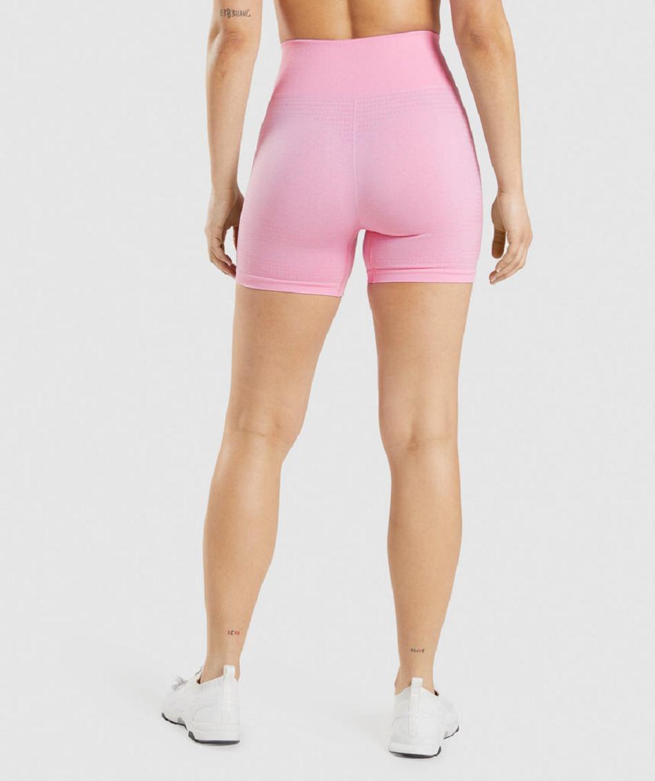 Pantalones Cortos Gymshark Vital Seamless 2.0 Mujer Rosas | CO 2686RVD